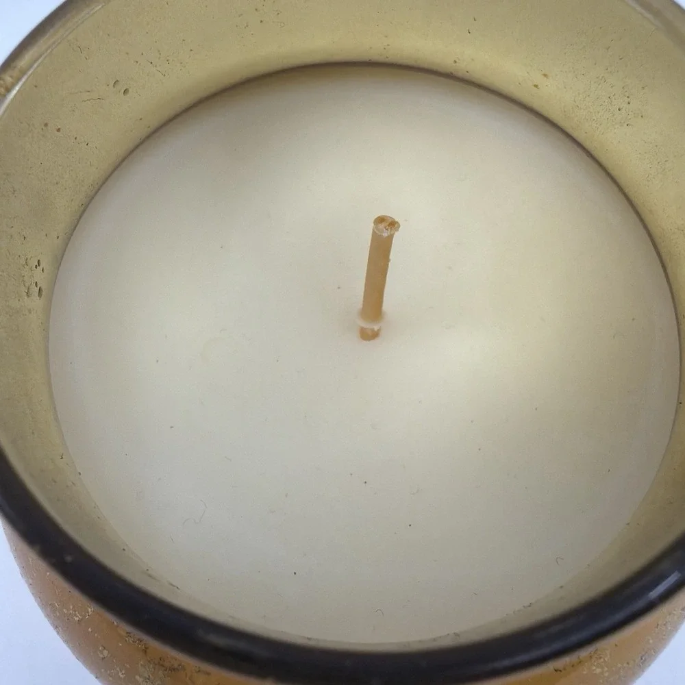 Anthropologie Capri Blue PUMPKIN DULCE Glitz Candle Ombre 8 Oz NEW FREE SHIP